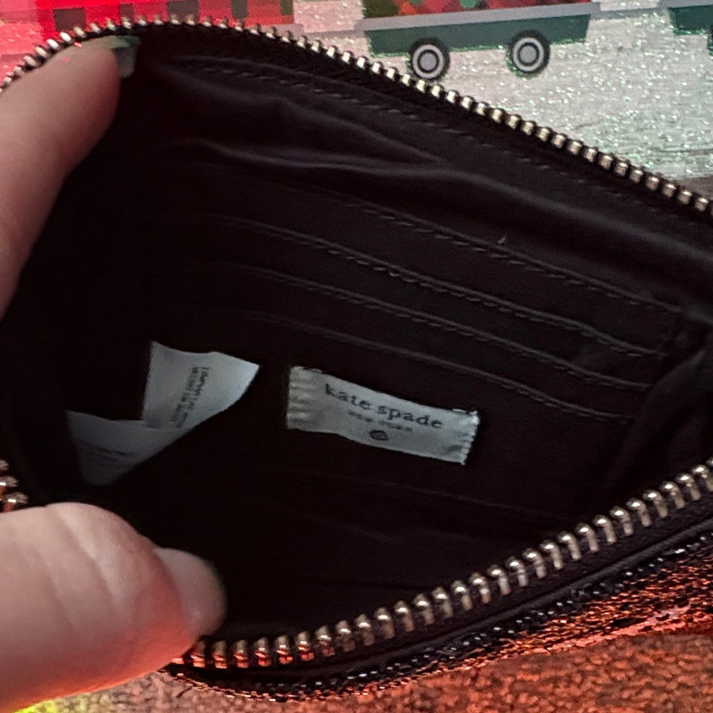 Kate Spade Black and White Beaded Clutch - Picture 5 of 6